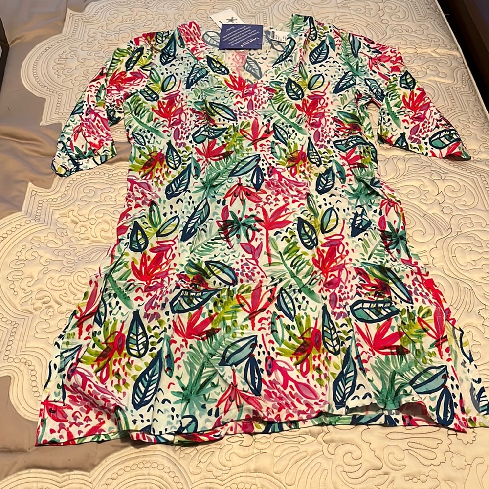 NWT Tybee Island women’s beach swim cover coverup size small